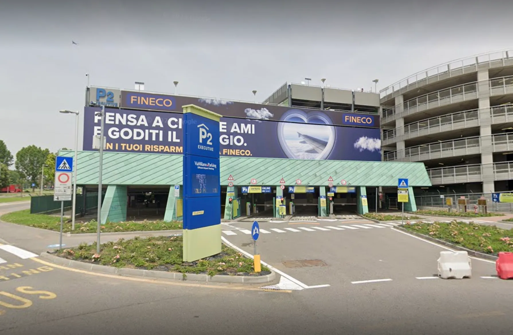 Parcheggio P2 Rider Aeroporto Linate